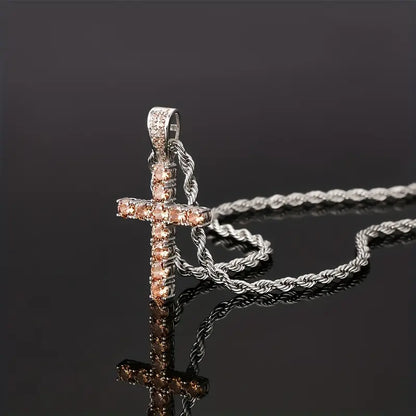 Kruisketting in goud