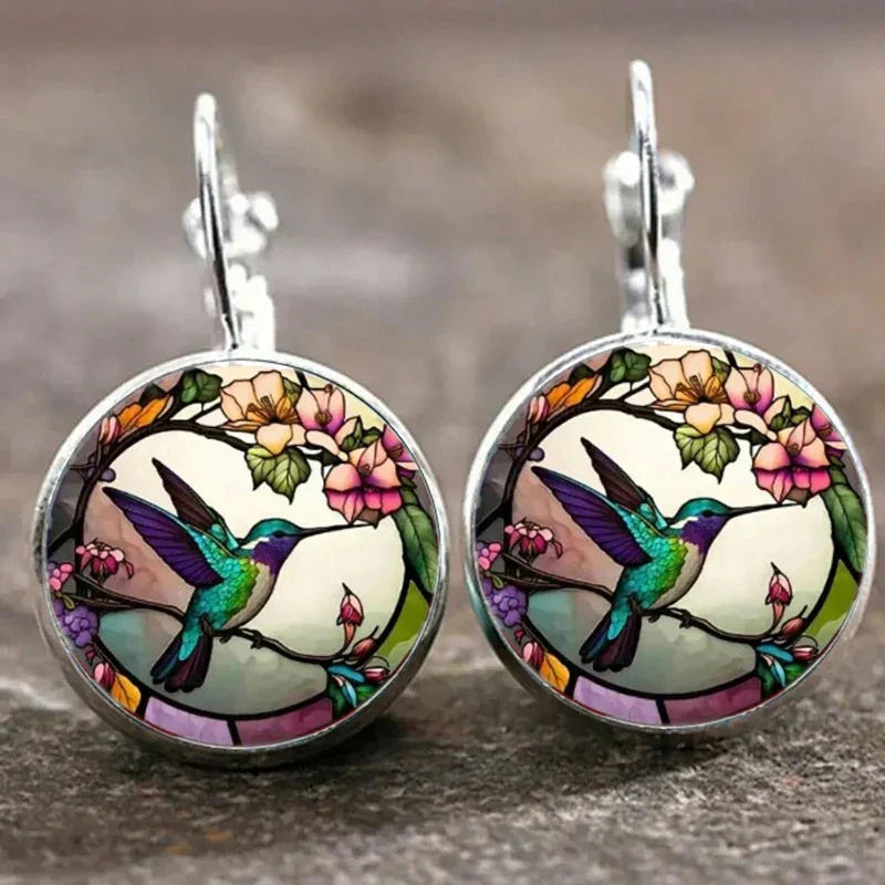 Ketting met zwaluwhanger onder glazen koepel | Goud