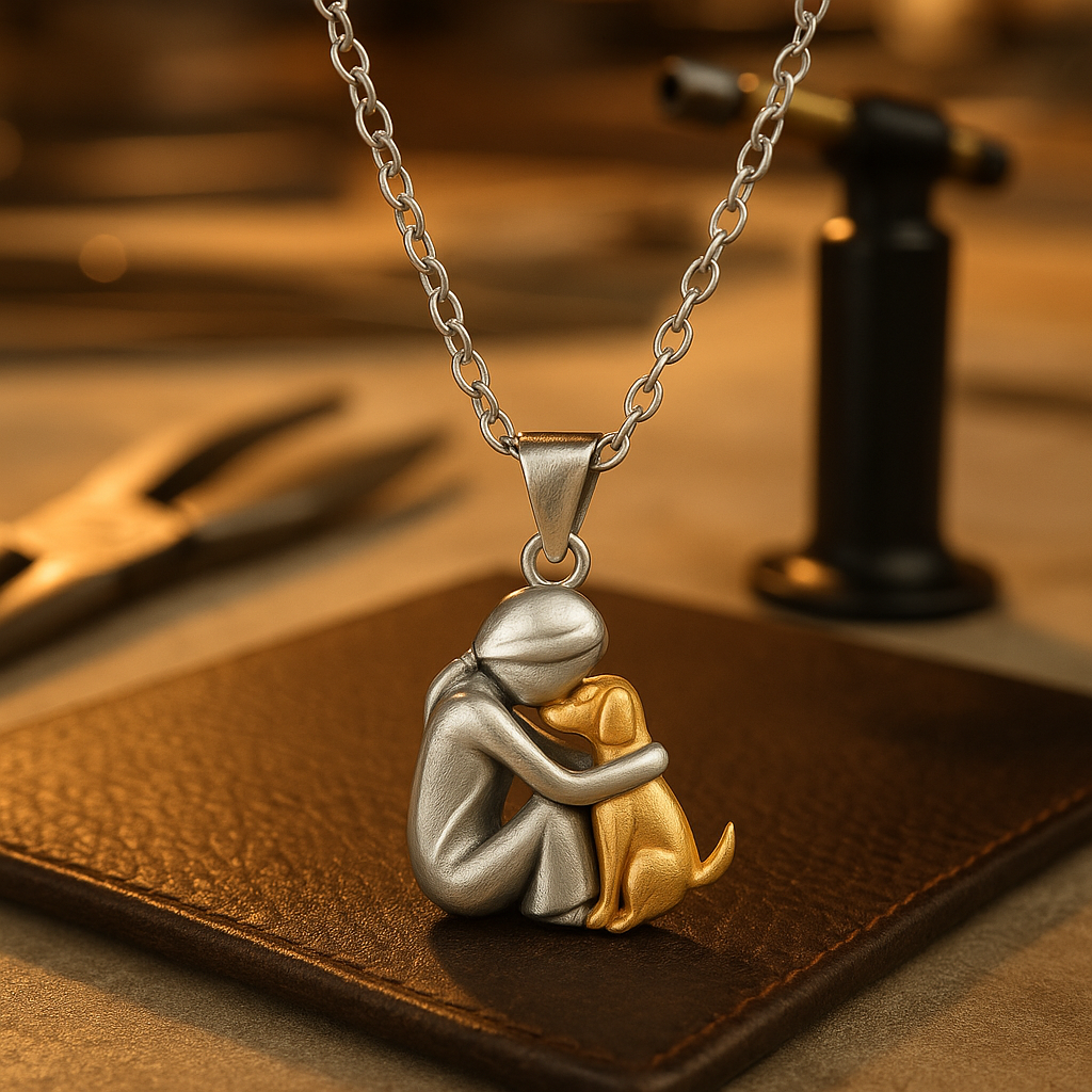 Hangerketting in goud