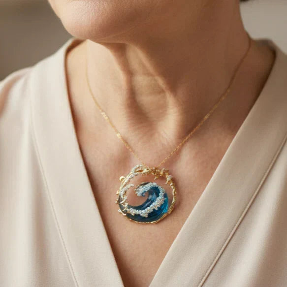 Ketting Belofte van de Oceaan in goud