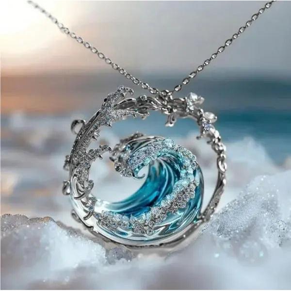 Ketting Belofte van de Oceaan in goud
