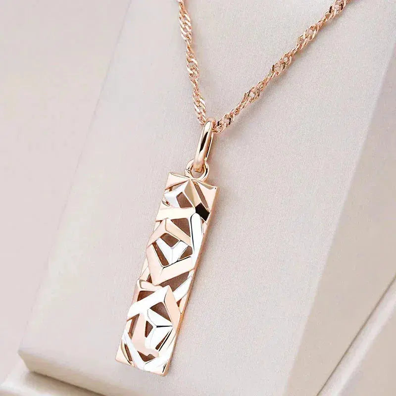 Elegante ketting in wit goud