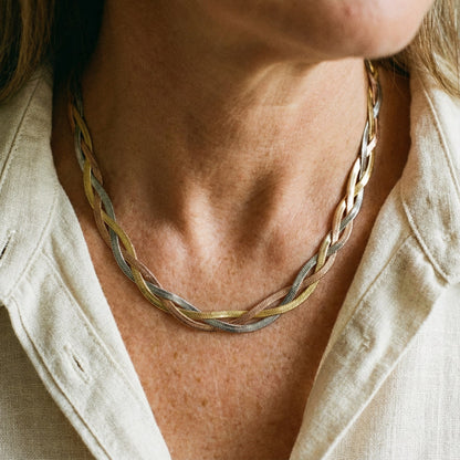 Elegante ketting in goud