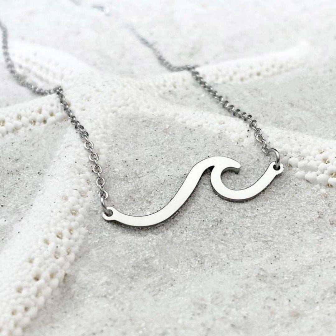 Ketting van de Zee in wit goud