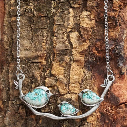 Retro ketting in wit goud