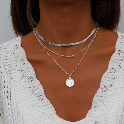Ketting in wit goud