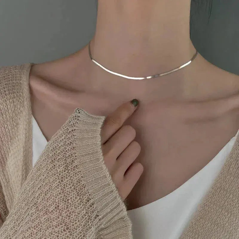 Ketting in wit goud