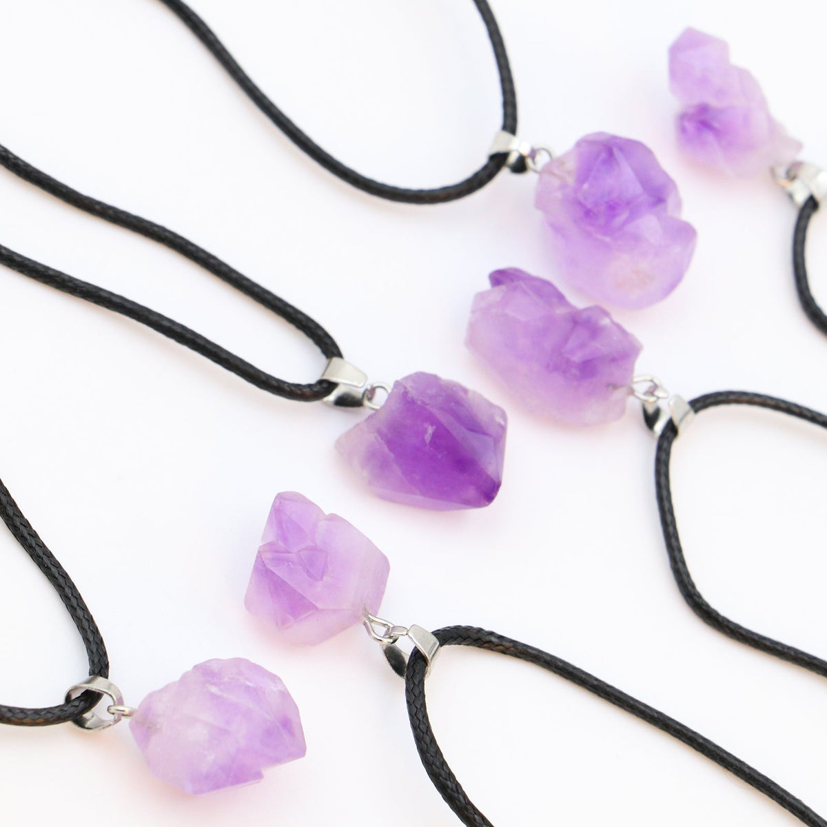 Rozenkwarts ketting in goud