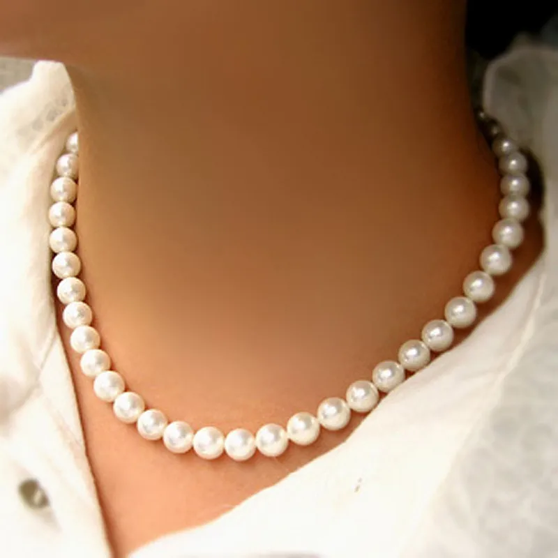 Tijdloze retro marmeren ketting in goud
