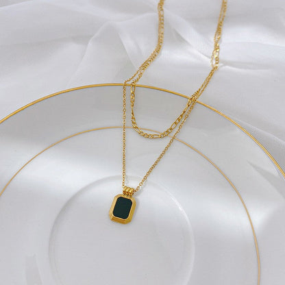 Gelaagde ketting Calyne Marvel in goud