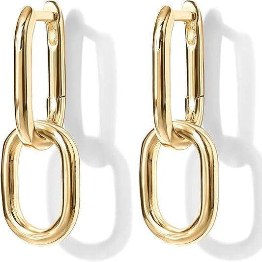 Klemcreolen in goud