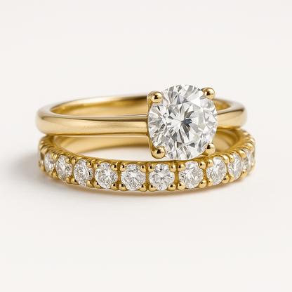 Ringenset Savaya in goud