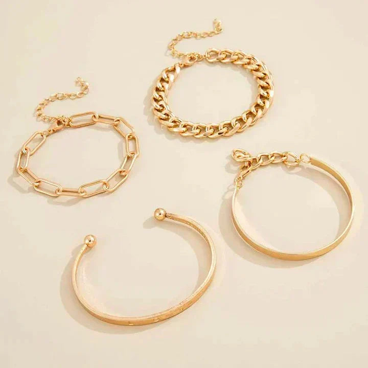 Armbandenset Élan Mercier in goud