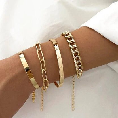 Armbandenset Élan Mercier in goud