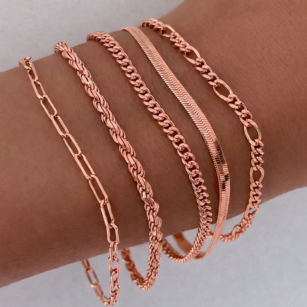 Armbandenset Ellis Renier in goud