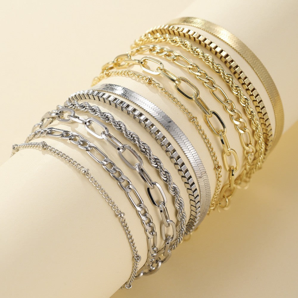 Armbandenset Ellis Renier in goud