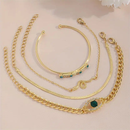 Armbandenset Serpina Veyra in goud