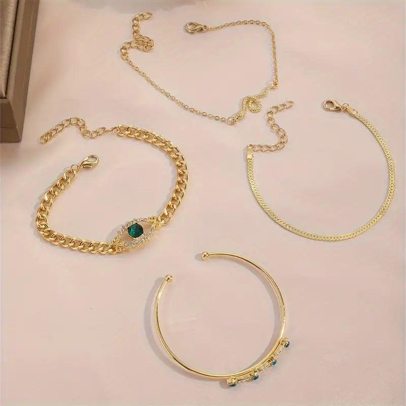 Armbandenset Serpina Veyra in goud