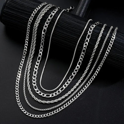 Luxe set gevlochten kettingen | Goud