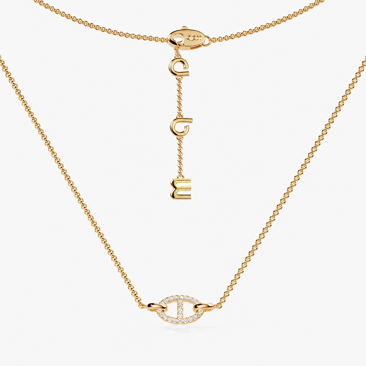 Ketting Sietske Marina | Goud