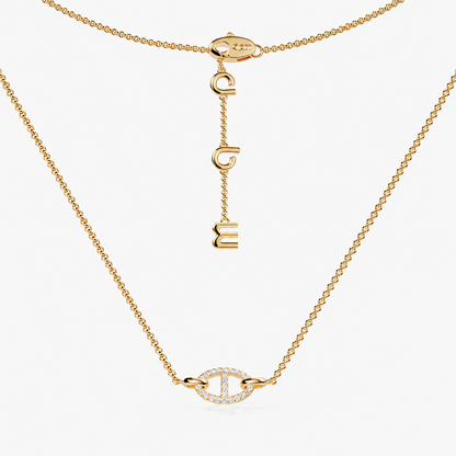 Ketting Sietske Marina | Goud