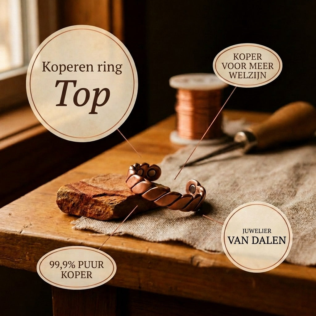 Koperen ring Top