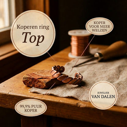 Koperen ring Top