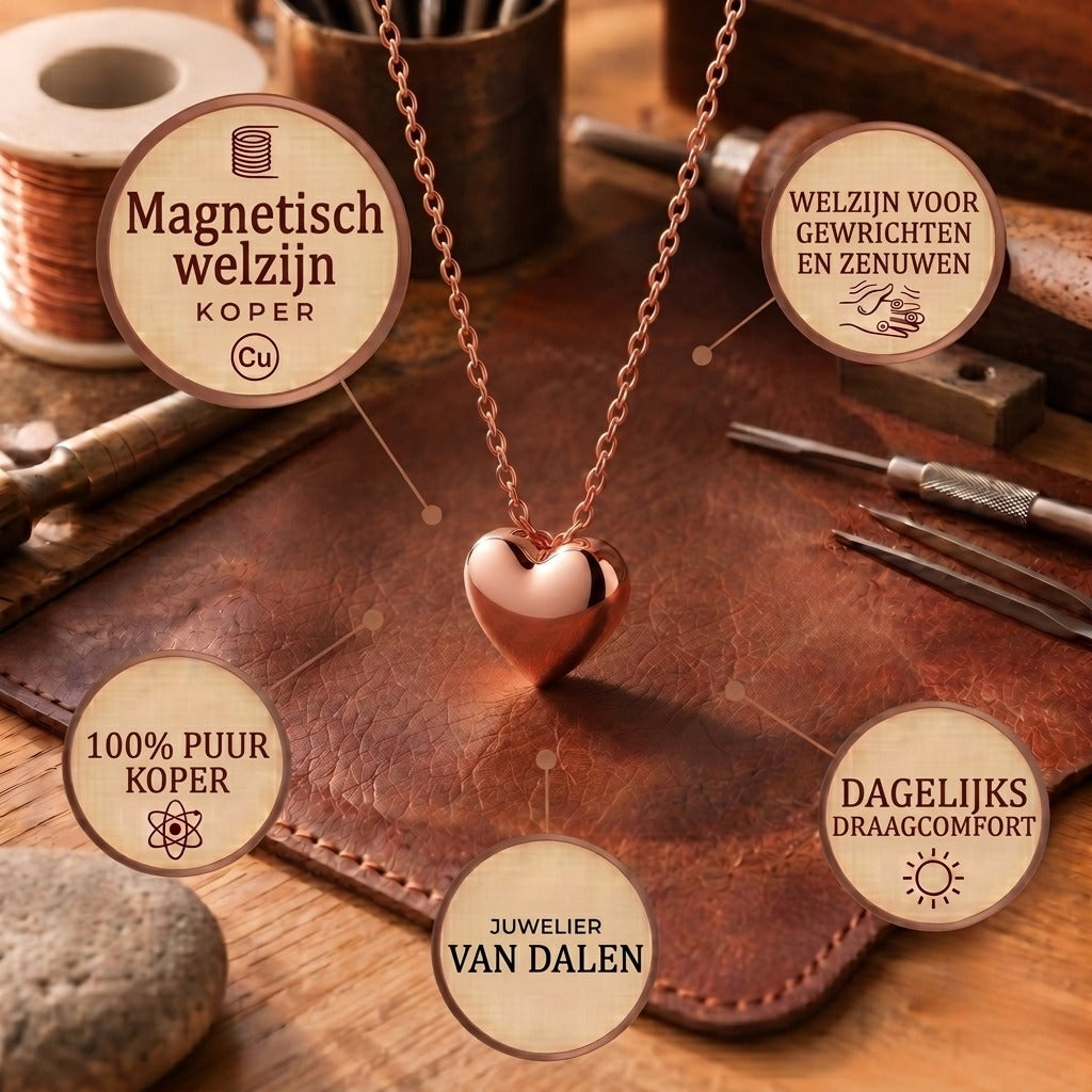 Koperen ketting Kern