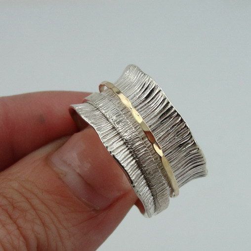Mooie retro ring in goud