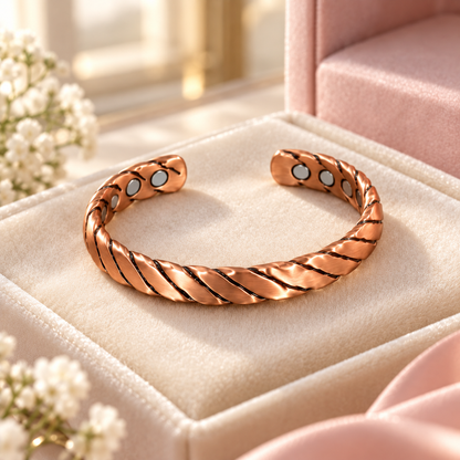 Koperen armband Eline