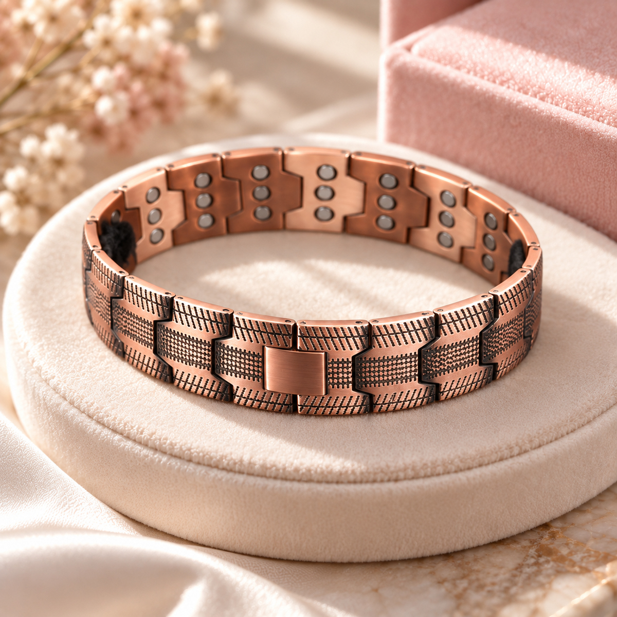 Koperen armband Klif