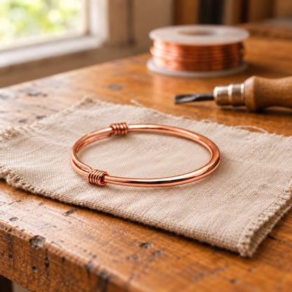 Koperen armband Sereen