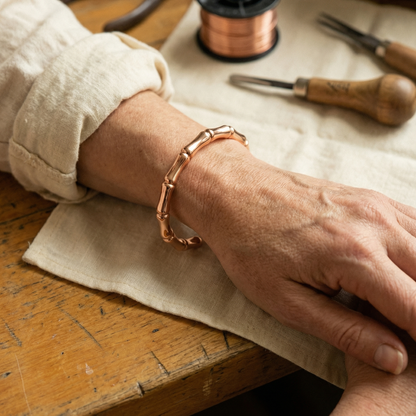 Koperen armband Bosje