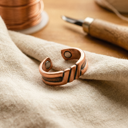 Koperen ring Turf