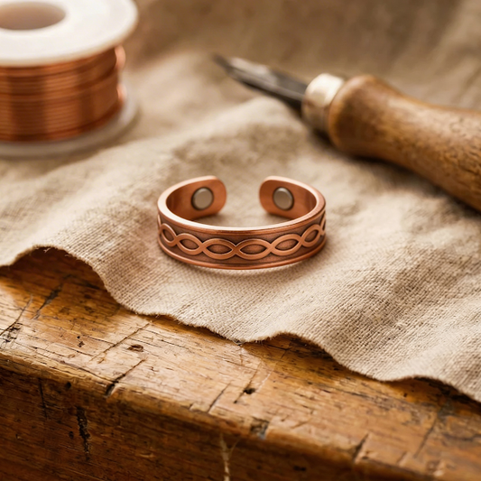 Koperen ring Steenkool