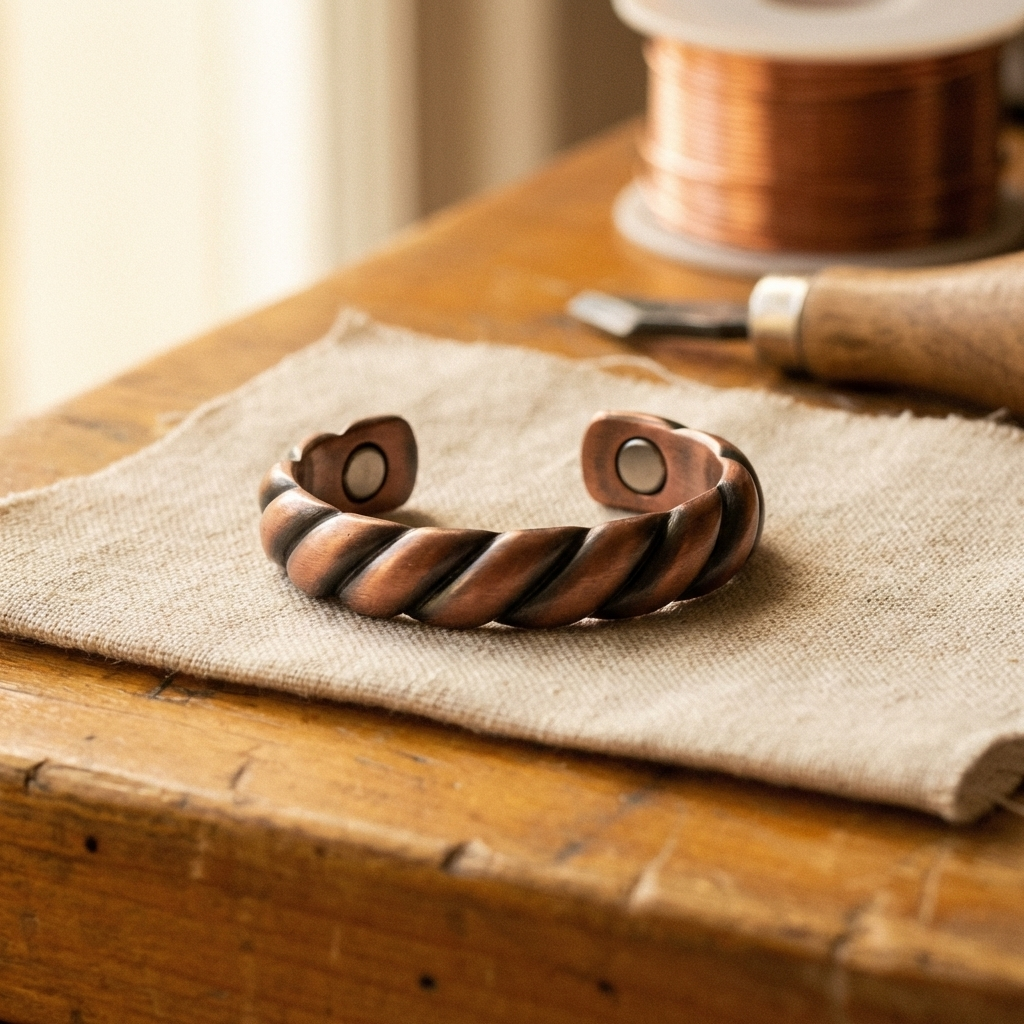 Koperen ring Gaffel