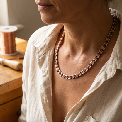 Koperen ketting Nevel