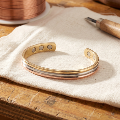 Koperen armband Rots