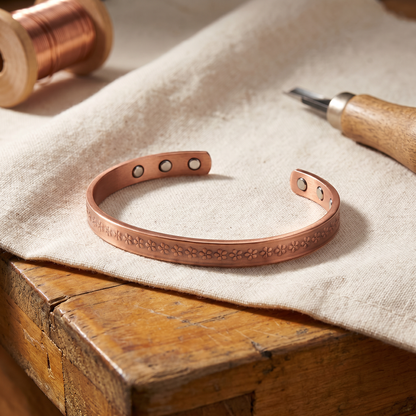 Koperen armband Meer