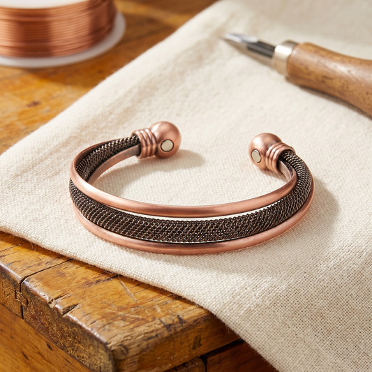 Koperen armband Menhir
