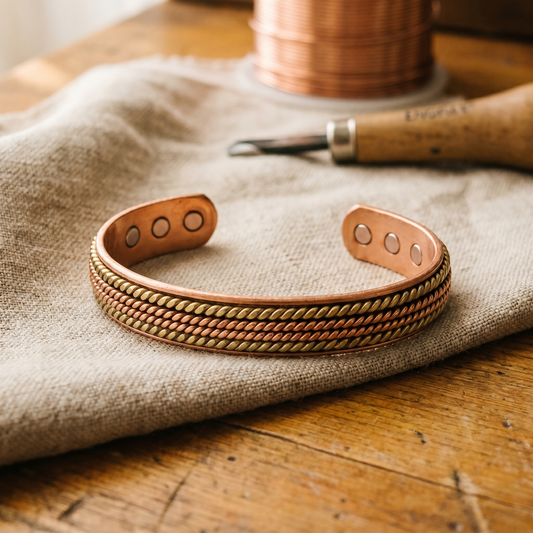 Koperen armband Smidse