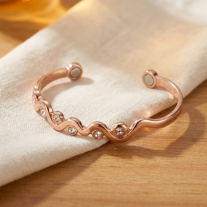 Koperen armband Leeuwerik