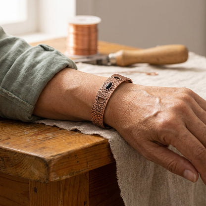 Koperen armband Mist