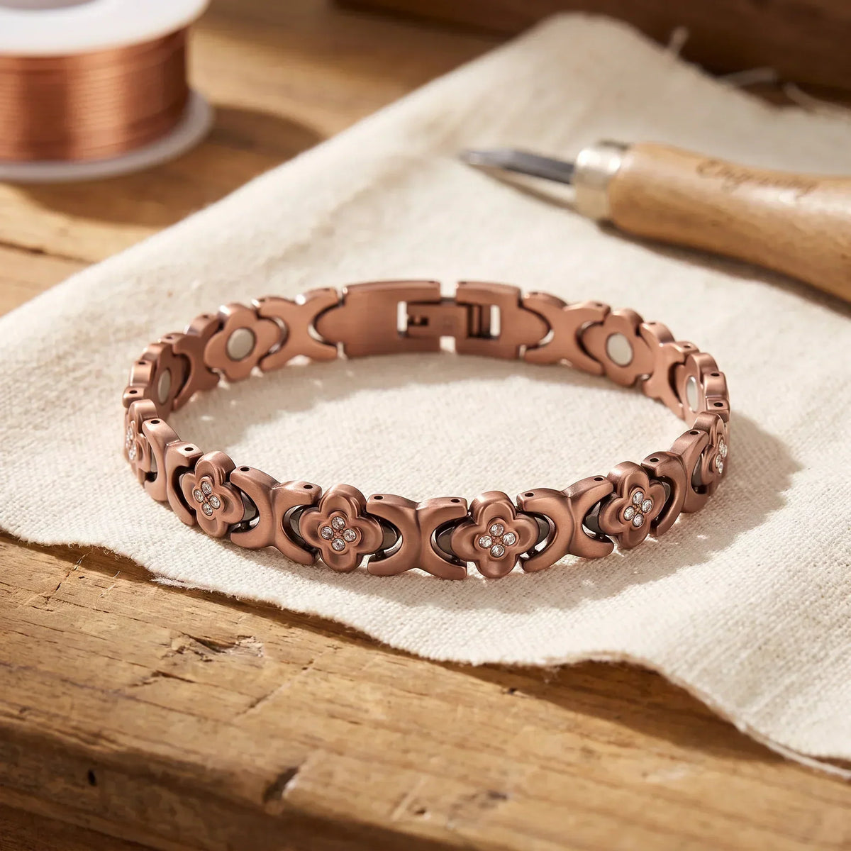 Koperen armband Kiel