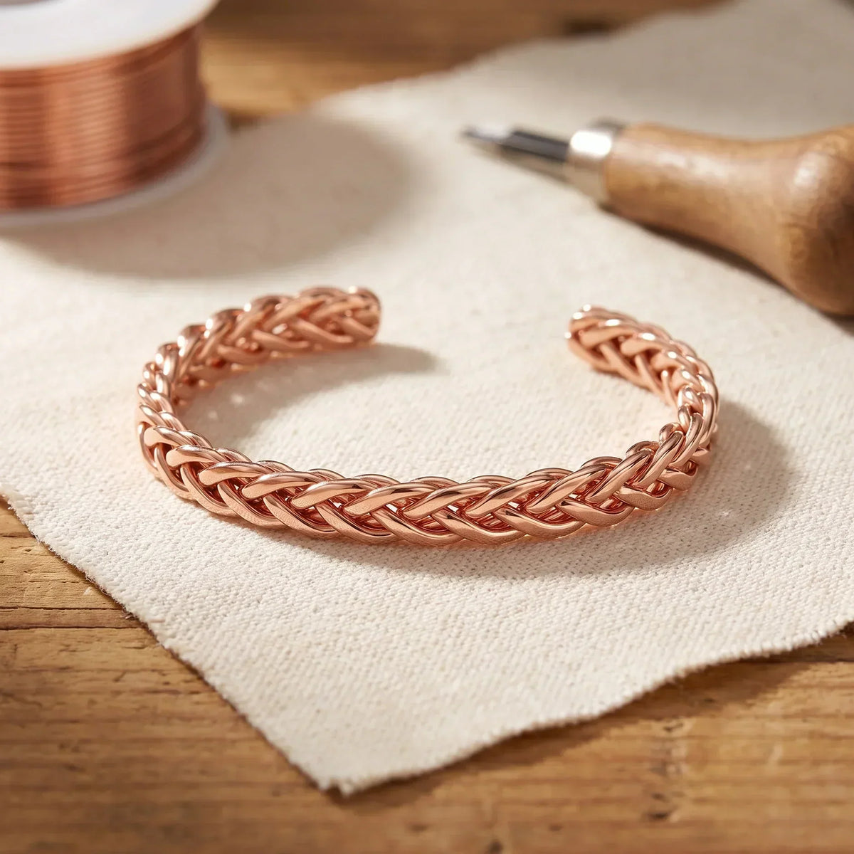 Koperen armband Braam
