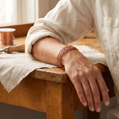 Koperen armband Eland