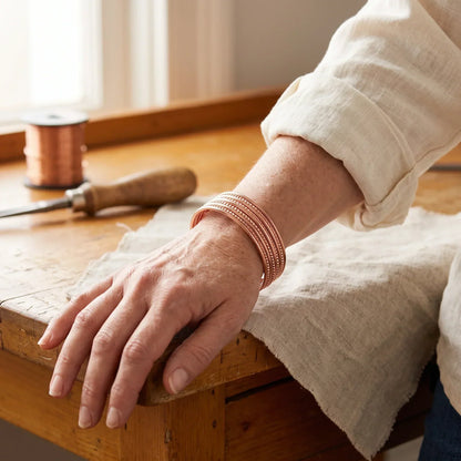 Koperen armband Gierzwaluw