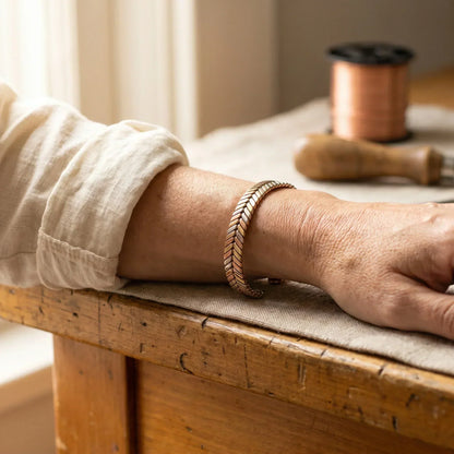 Koperen armband Hakhout