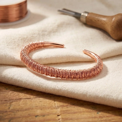 Koperen armband Fjord