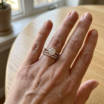 Eeuwige ringenset Radiance | Goud